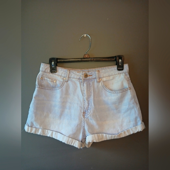 FOREVER 21 WOMEN'S SIZE 27 DENIM SUMMER SHORTS - Picture 1 of 3